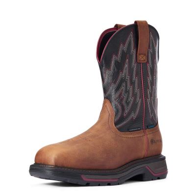 Ariat Big Rig Waterproof - Werkschoenen Bruin Heren - 33240-203